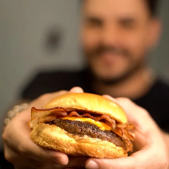 Hambúrguer do La Casa