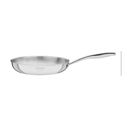 Frigideira Tramontina Grano de aço inox com corpo triplo, 26 cm