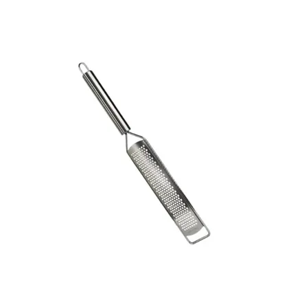 Ralador fino culinário de inox para raspas de cítricos, tipo zester